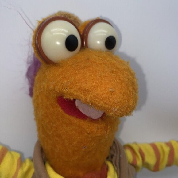 Vintage Gobo Fraggle Rock Tomy Plush Stuffed Animal 1983 Jim Henson Muppets 15” - Picture 2 of 15